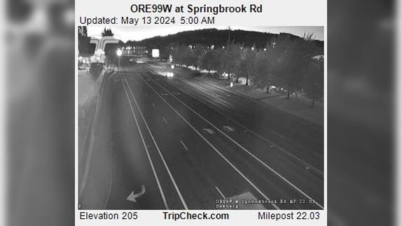 Traffic Cam Springbrook: ORE99W at - Rd Player