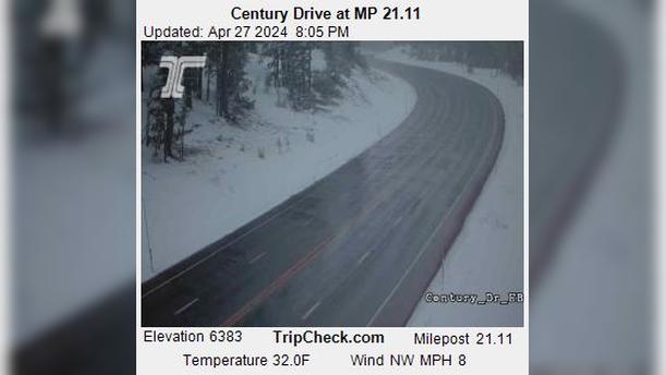 Elkhart Lake: Century Drive at MP 21.11 Traffic Camera