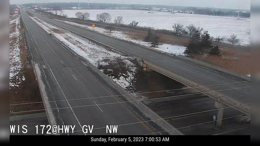 Traffic Cam Albion: WIS 172 at County GV Player