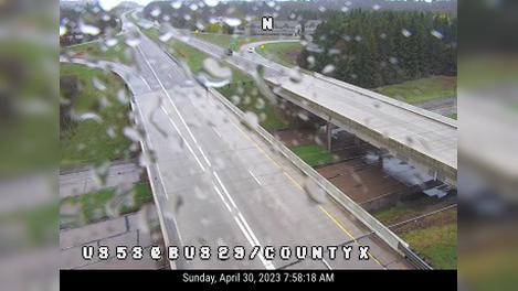 Traffic Cam Pleasant Prairie: US 53 at County X/Business Player