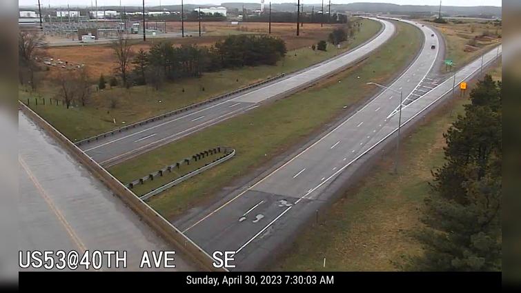 Somers: US 53 at 40th Ave Traffic Camera