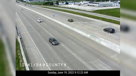 Traffic Cam Caledonia: I-/ @ County K Player