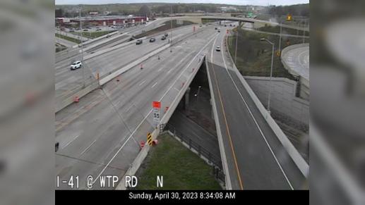 Traffic Cam Baran Park: I-41/US 45 at Watertown Plank Rd Player