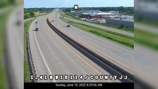 Neenah: I-41 @ WI 114 /County JJ Traffic Camera