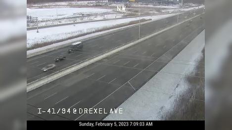 Traffic Cam Hope: I-41/94 at Drexel Ave Player