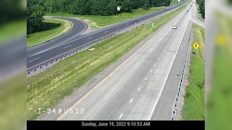 Wisconsin Dells: I-90/I-94 @ US-12 Traffic Camera