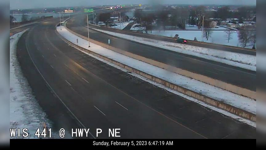 Traffic Cam Clinton's Addition: WIS 441 at County P Player