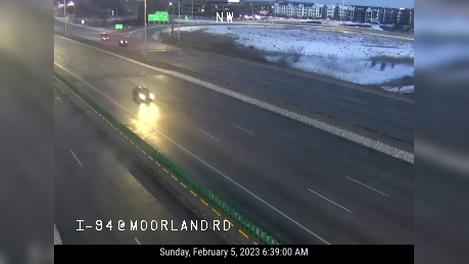 Greendale: I-94 at Moorland Rd Traffic Camera
