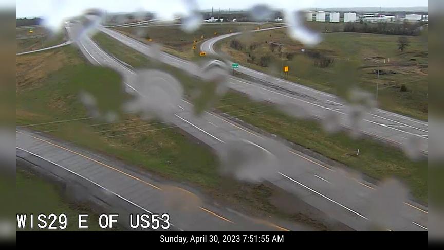 Onalaska: WIS 29 at E of US 53/130th St Traffic Camera