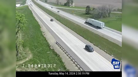 Truax: I-94 at WIS 312 Traffic Camera