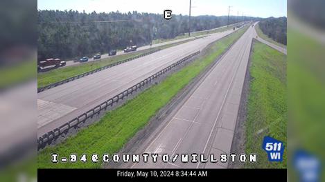 Eau Claire: I-94 at County O Millston Traffic Camera