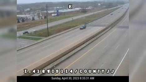 Allouez: I-41 at WIS 114/County JJ/Winneconne Ave Traffic Camera