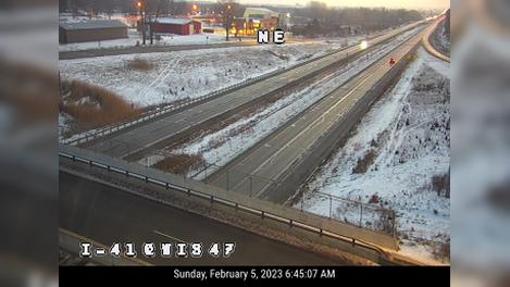 Traffic Cam Green Bay: I-41 at WIS Player