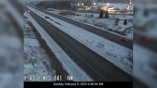Traffic Cam Sherwood Glen: I-43 at WIS 141/County MM Player