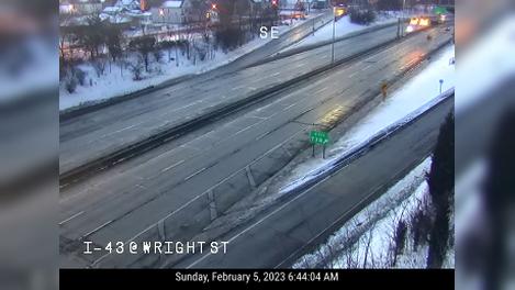 Village of Cottage Grove: I-43 at Wright St Traffic Camera