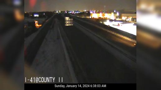 Traffic Cam Howard: I-41 at County II Player