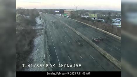 Traffic Cam Park Place: I-41/894/US 45 at Oklahoma Ave Player