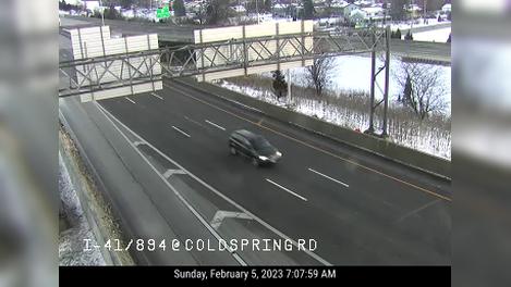 Traffic Cam Wauwatosa: I-41/894/US 45 at Coldspring Rd Player