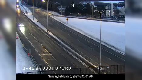 Chippewa Falls: I-43 at Good Hope Rd Traffic Camera