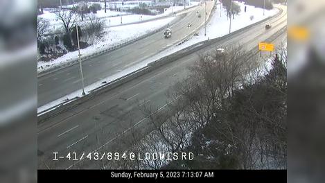 Traffic Cam Wauwatosa: I-41/43/894 at Loomis Rd Player